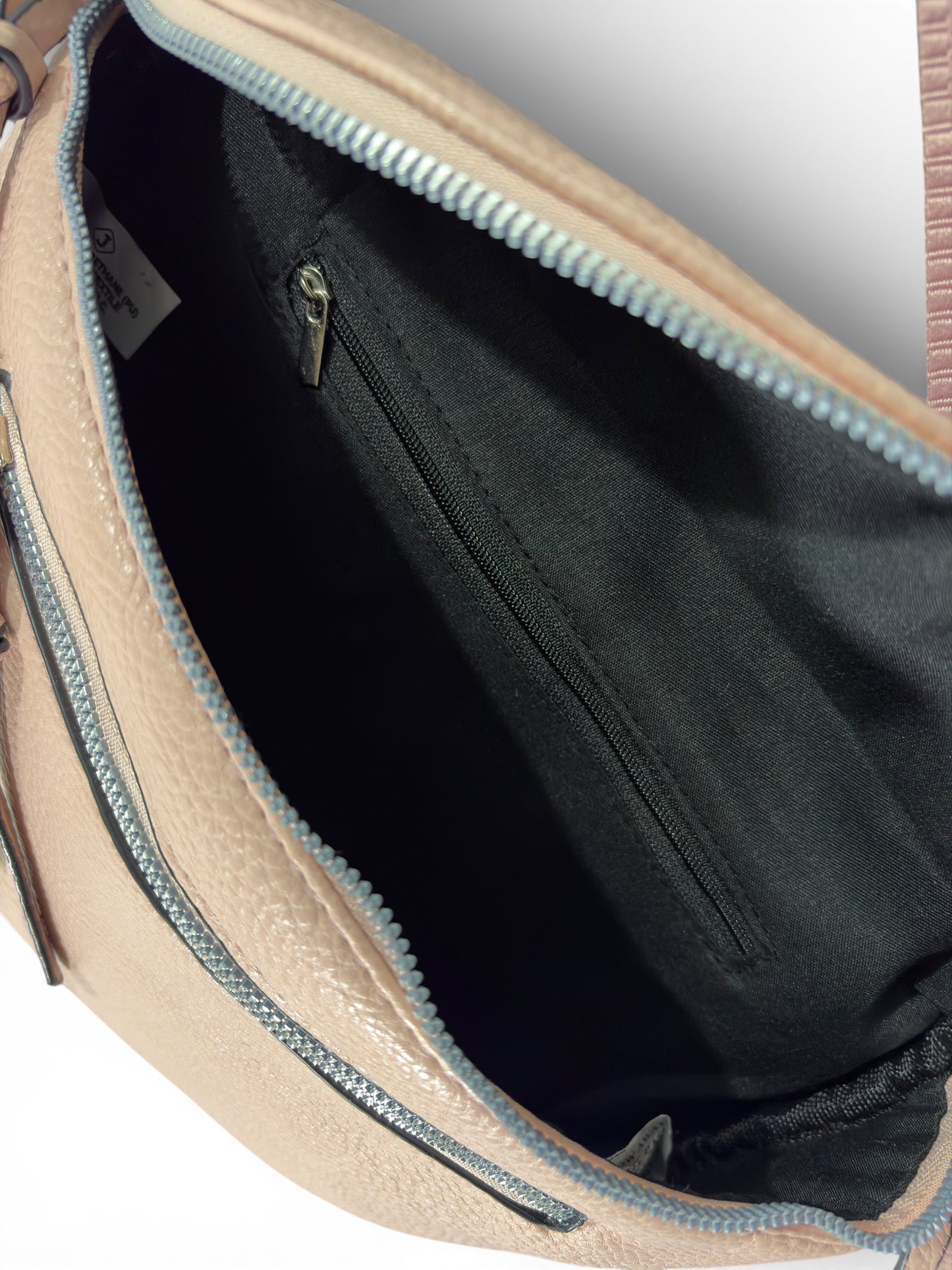 Grand sac banane - rose - cuir PU | A