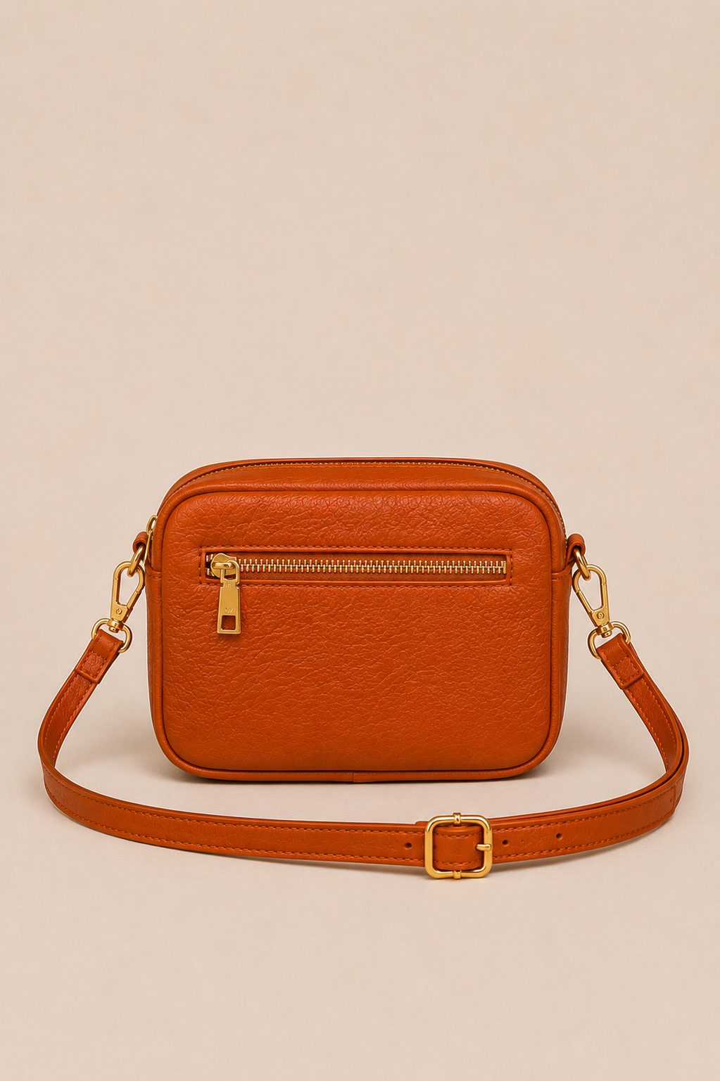 Sac bandoulière femme Cuir camel