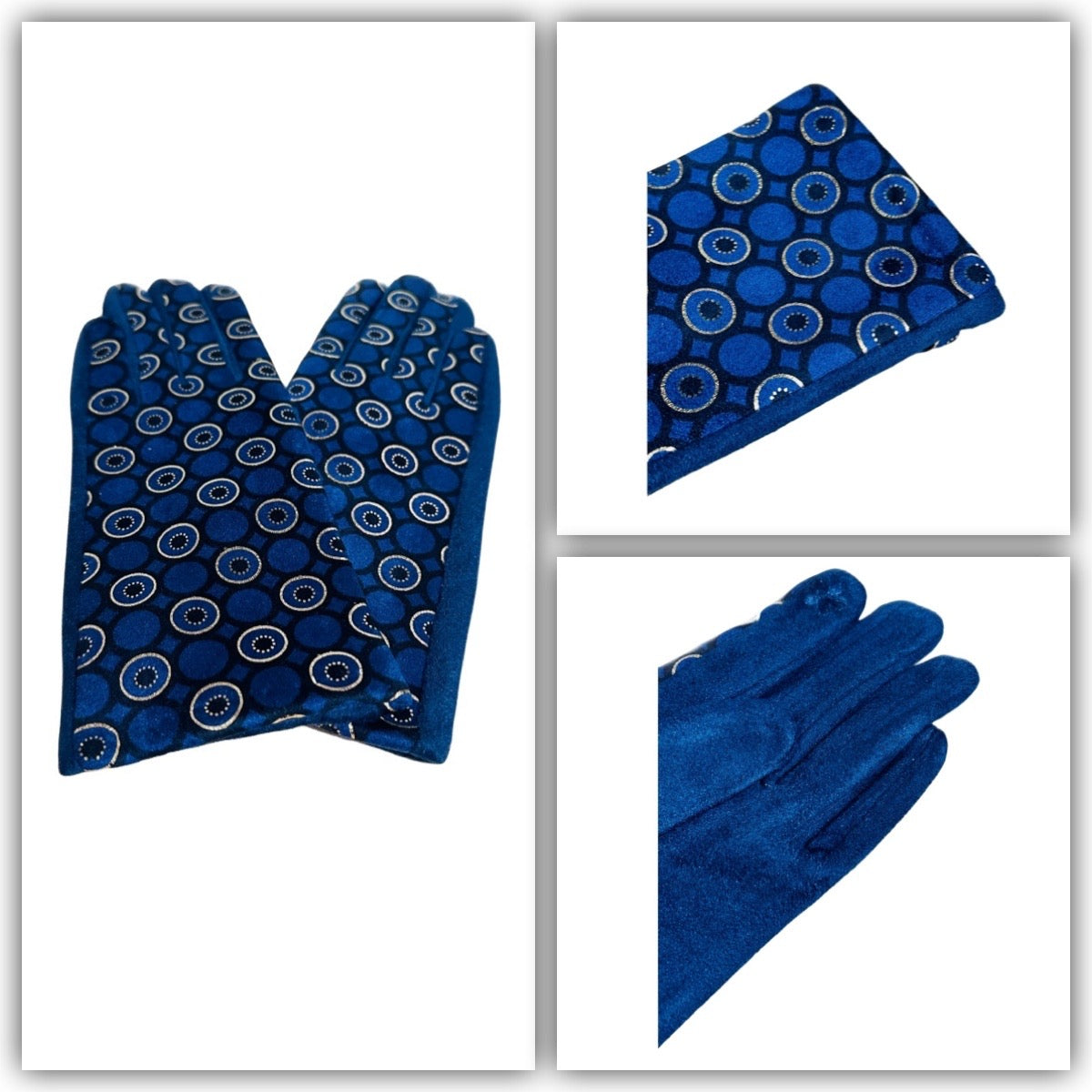 Gants tactile | Fourrure - velours synthétique