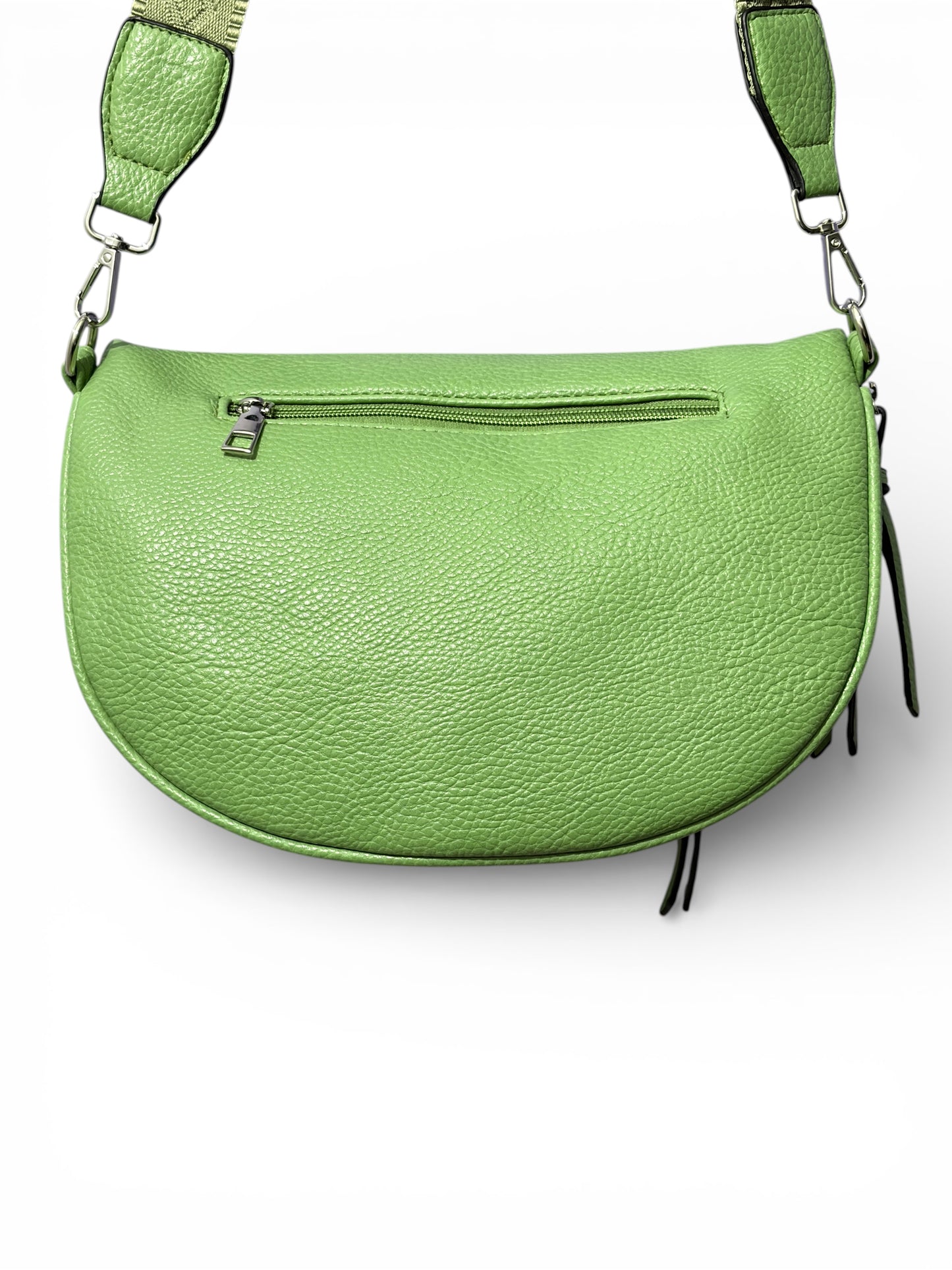 Grand sac banane - Vert - Cuir PU | A