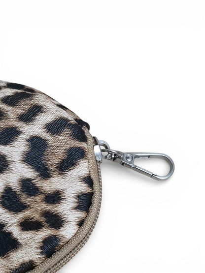 Grand sac banane léopard - Marron clair - Cuir PU | B